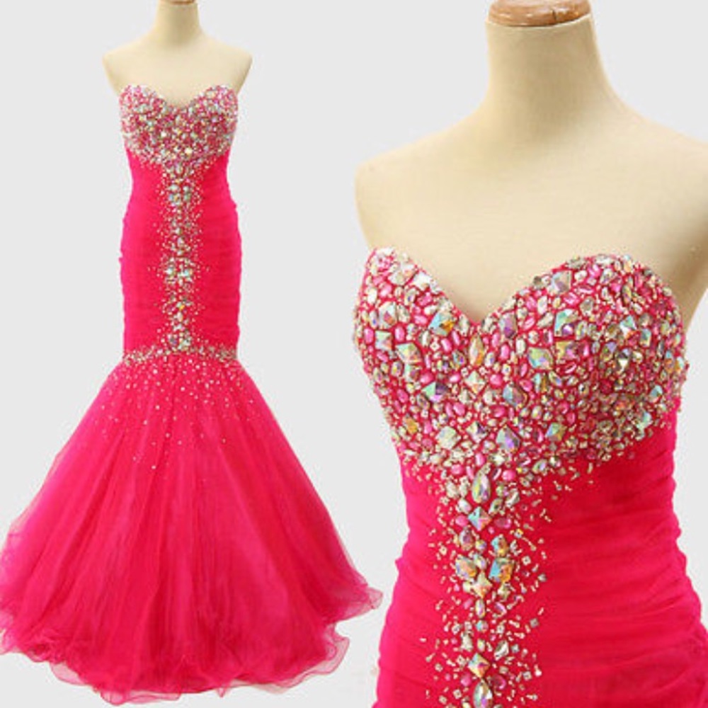 HOT PINK! JOVANI PROM DRESS